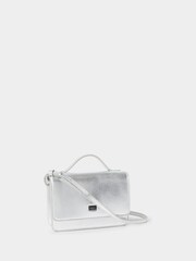 OSPREY LONDON Silver The Elfin Leather Grab Bag - Image 2 of 4