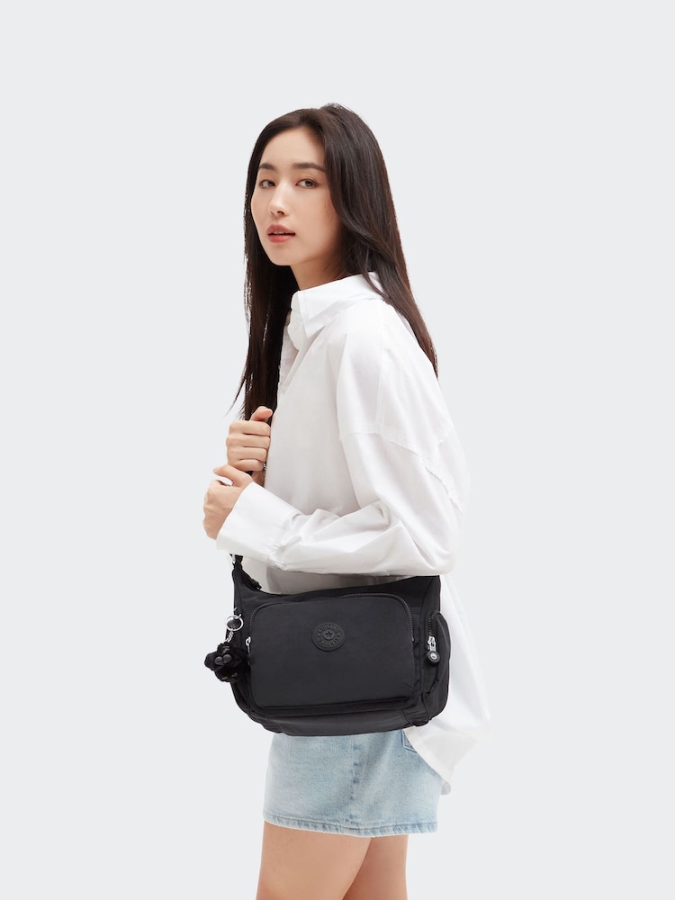 Kipling Gabb Noir Black Bag - Image 1 of 7