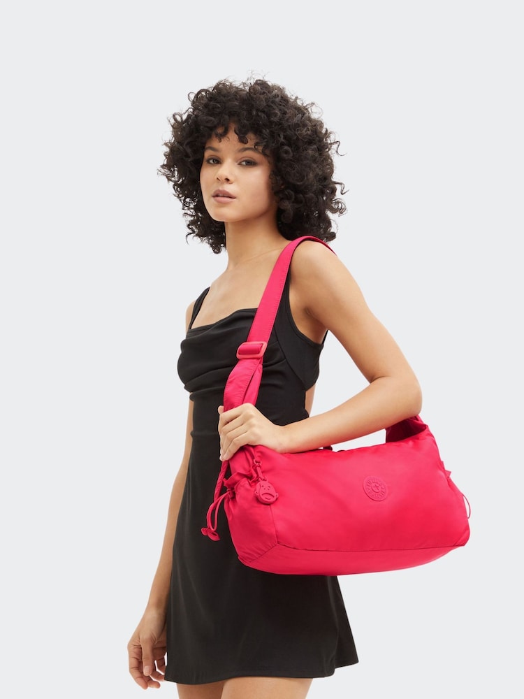 Kipling Fuchsia Pink Gwyn Simply Bag - Image 2 of 7