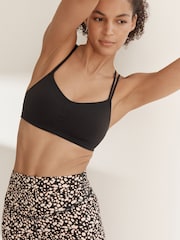 Black Medium Premium Ultimate Comfort Impact Sports Bra - Image 1 of 7