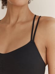 Black Medium Premium Ultimate Comfort Impact Sports Bra - Image 6 of 7