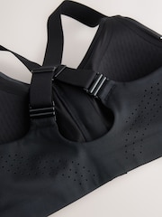 Black Premium Zoned Control High Impact Sports Bra - Image 12 of 12