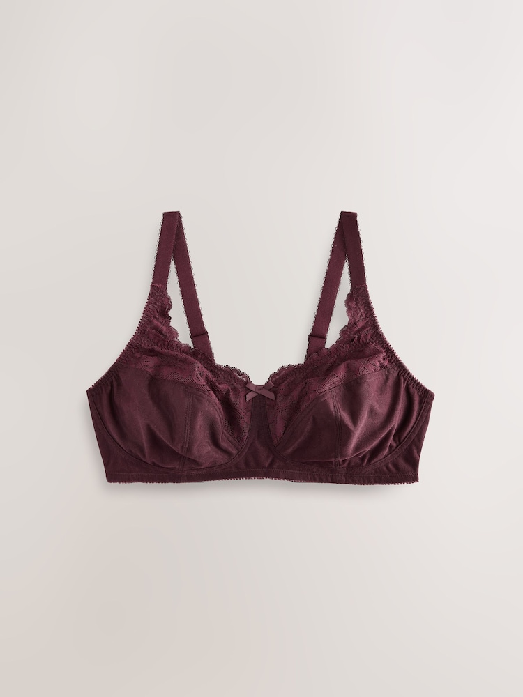 Navy/Berry/Pink - Total Support Vollschalen-BHs mit Spitze und höchstem Tragekomfort im 3er-Pack - Bild 2 von 11 Navy/Berry/Pink - Total Support Vollschalen-BHs mit Spitze und höchstem Tragekomfort im 3er-Pack - Bild 2 von 11