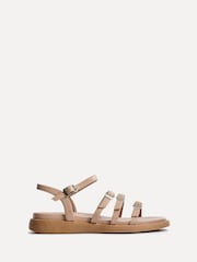 Linzi Nude Twilight Sandals With Buckle Strap Details - Image 2 of 5