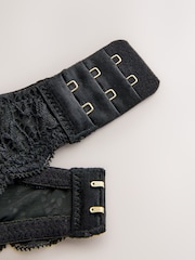 Black Push Up Pad Plunge A-D Wow Triple Boost Lace Multiway Bra - Image 3 of 9