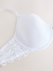 White Pad Full Cup Premium Ultimate Comfort Lightweight Breathable T-Shirt Bra - Image 7 of 8