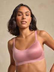 Rose Pink Pad Non Wire N.Premium Cloud Soft Ultimate Comfort Non Wire Bra - Image 1 of 7