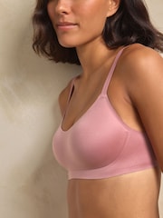 Rose Pink Pad Non Wire N.Premium Cloud Soft Ultimate Comfort Non Wire Bra - Image 2 of 7