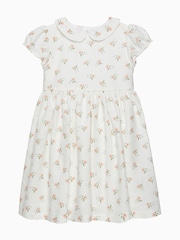 Trotters London White Floral Print Patli Lily Dress - Image 1 of 3
