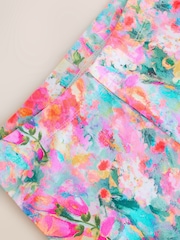 Swirly Floral Printed Leggings (3-16yrs) - Image 6 of 8