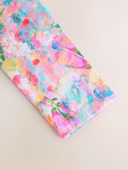 Swirly Floral Printed Leggings (3-16yrs) - Image 7 of 8