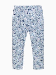 Trotters London Blue Liberty Print Betsy Leggings - Image 1 of 5