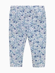 Trotters London Blue Liberty Print Betsy Leggings - Image 3 of 5