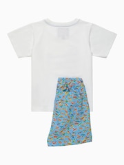Комплект пижамы Trotters London Liberty Print Blue Miles Jersey - Image 2 of 3
