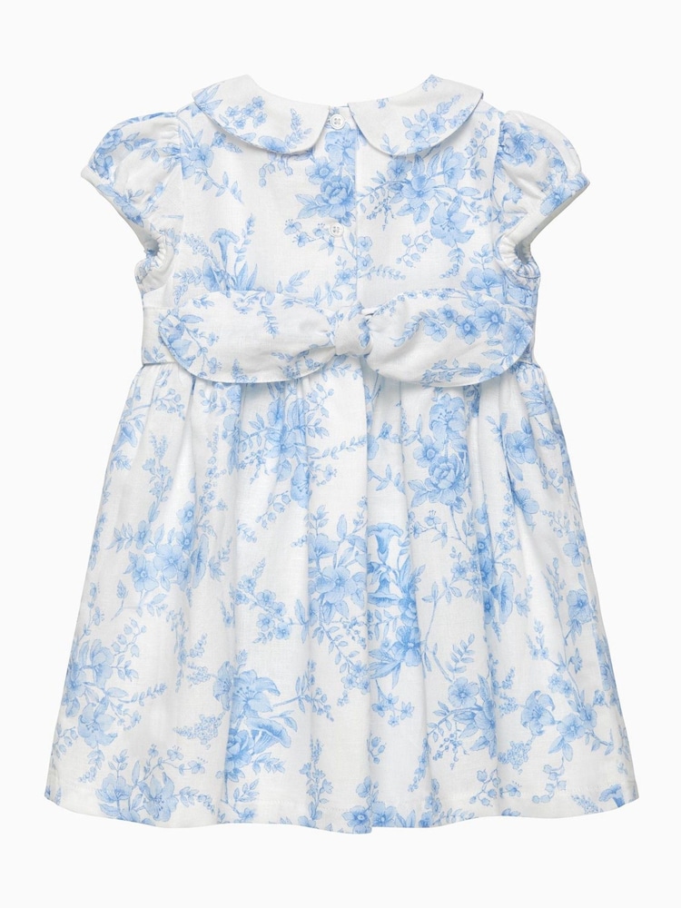 Trotters London Little Blue Floral Print Kate Dress - Image 2 of 3