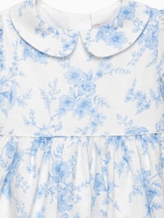 Trotters London Little Blue Floral Print Kate Dress - Image 3 of 3