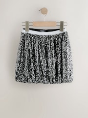 Silver Sequin Puffball Bubble Skirt (3-16yrs) - Image 1 of 4