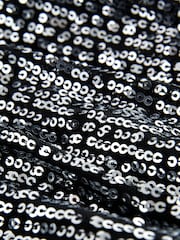 Silver Sequin Puffball Bubble Skirt (3-16yrs) - Image 3 of 4