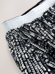 Silver Sequin Puffball Bubble Skirt (3-16yrs) - Image 4 of 4