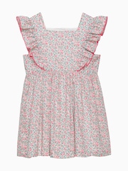 Trotters London Coco Mehrfarbiges Kleid aus 100 % Baumwolle mit Liberty-Print - Bild 1 von 3