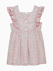 Trotters London Coco Mehrfarbiges Kleid aus 100 % Baumwolle mit Liberty-Print - Bild 2 von 3