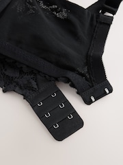 Negro - F-K Ultimate Support Comfort Lace Minimising Full Cup Bra - Imagen 3 de 3