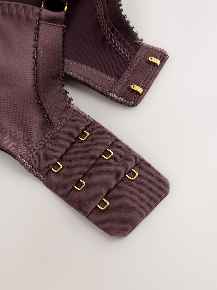 Plum Purple DD-H Side Support Wired Full Cup Bra - Image 7 of 7