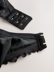 Black DD+ Pad Balcony A-E Lace Ultimate Comfort Bra - Image 8 of 8
