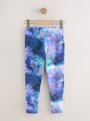 Blue Unicorn Swirly - Leggings estampados (3-16 años) - Imagen 5 de 7