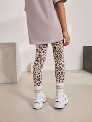 Natural - Leggings con estampado animal (3 a 16 años) - Imagen 3 de 7