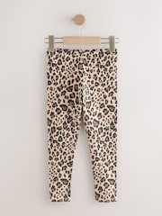 Natural - Leggings con estampado animal (3 a 16 años) - Imagen 4 de 7