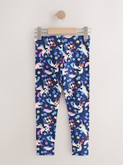 Navy Rainbow Unicorn - Leggings estampados (3-16 años) - Imagen 2 de 4
