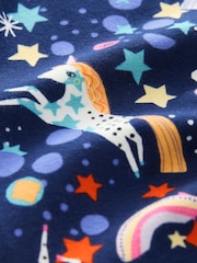 Navy Rainbow Unicorn - Leggings estampados (3-16 años) - Imagen 3 de 4