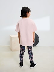 Negro con salpicaduras - Leggings estampados (3-16 años) - Imagen 3 de 6