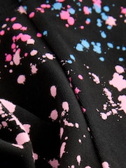 Negro con salpicaduras - Leggings estampados (3-16 años) - Imagen 5 de 6