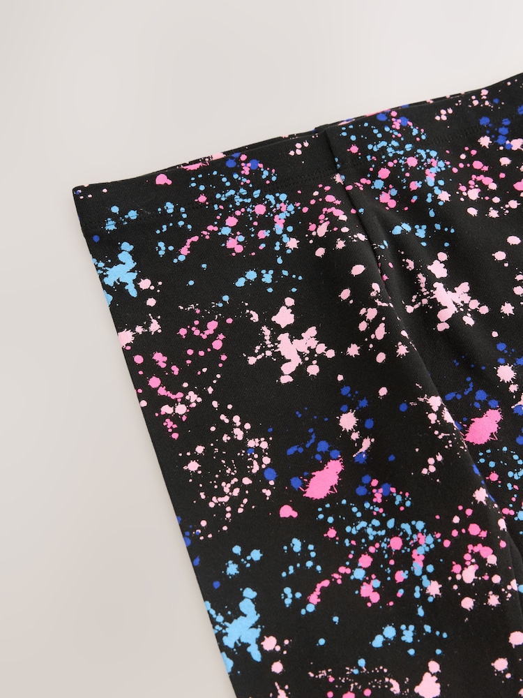 Negro con salpicaduras - Leggings estampados (3-16 años) - Imagen 6 de 6