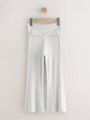 Grey Fold Over Flare Leggings (3-16yrs) - Image 2 of 4