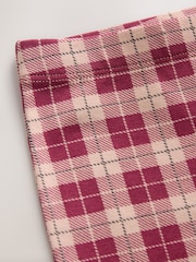 Red/Berry Check Flare Leggings (3-16yrs) - Image 8 of 9