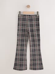 Brown Check 1 Pack Flare LeggingsS (3-16yrs) - Image 5 of 9