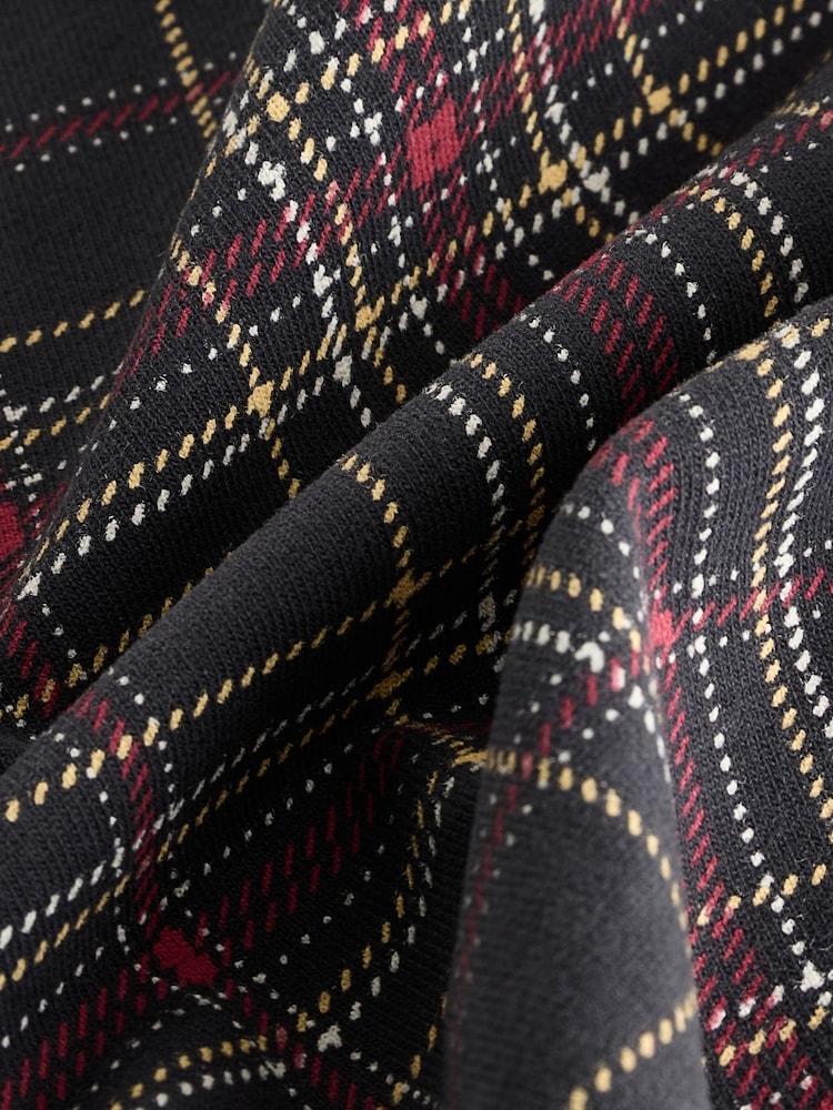 Brown Check 1 Pack Flare LeggingsS (3-16yrs) - Image 9 of 9