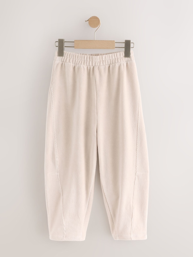 Cream Barrel Cord Trousers (3-16yrs) - Image 1 of 4