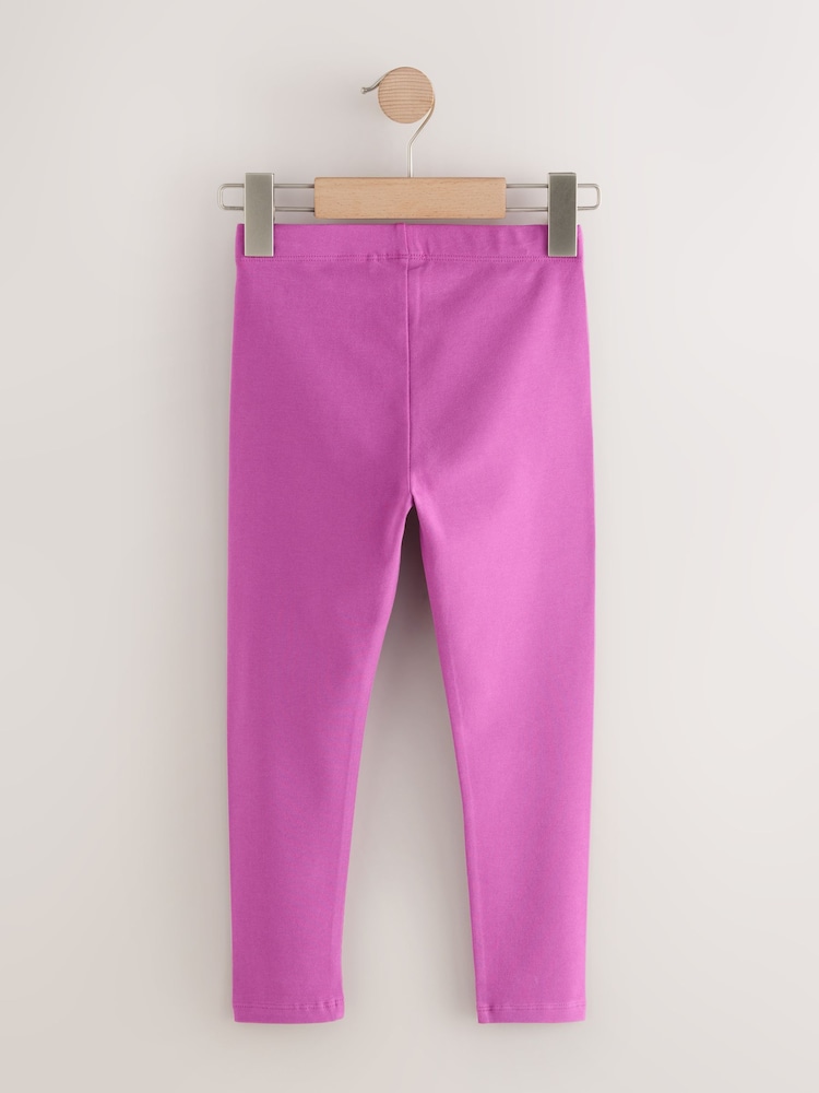 Black Pink Multi Splat Leggings 5 Pack (3-16yrs) - Image 2 of 9