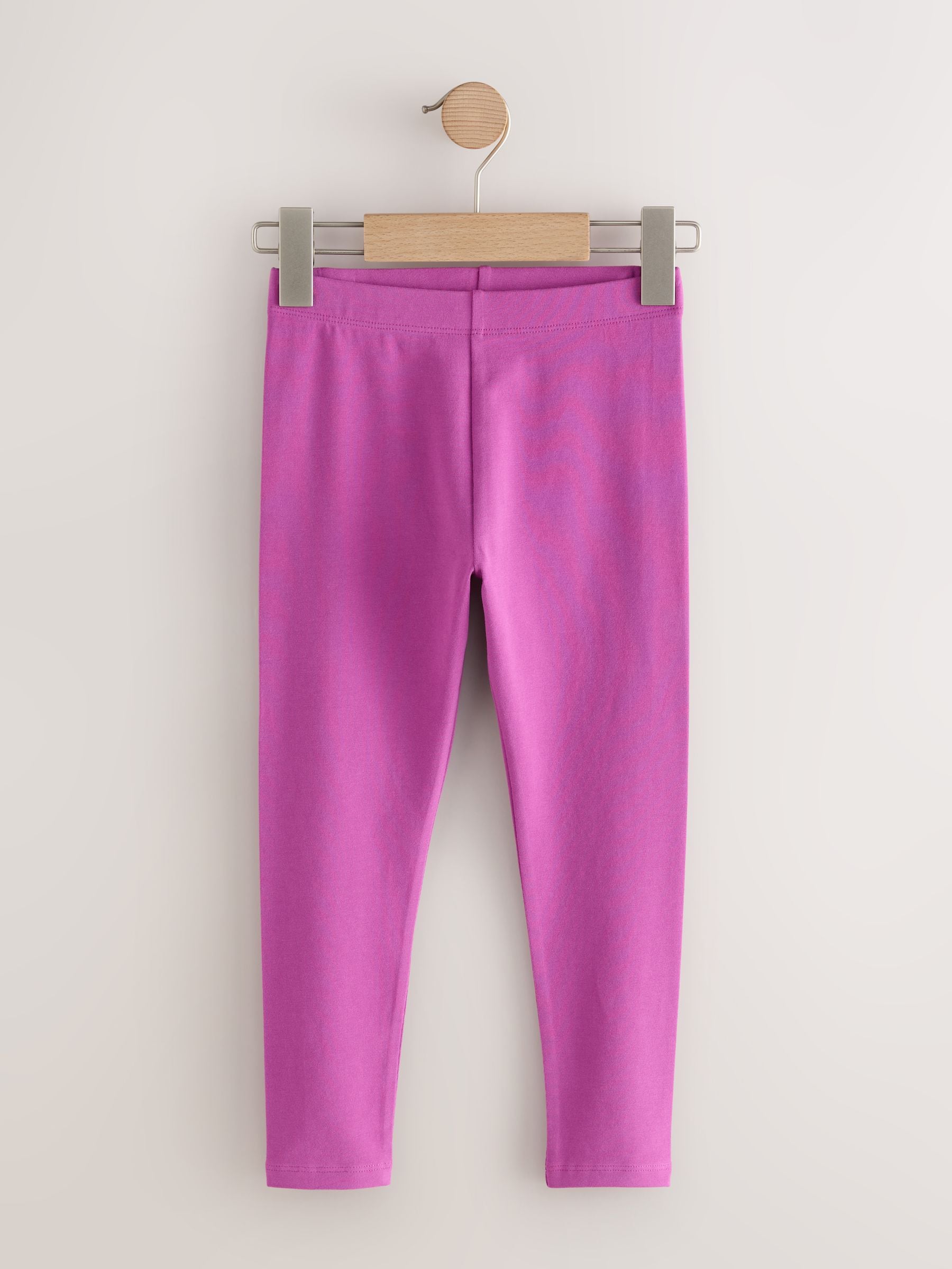 Lot De 3 Leggings NEXT Pour Fille - Noir, Coton Élastique, Taille Élastique, Confortables Au Quotidien - 11