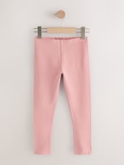Pink and Navy Floral Leggings 5 Pack (3-16yrs) - Image 7 of 10