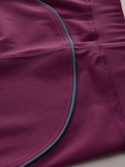Berry Red Flared Sports Leggings (3-16yrs) - Image 8 of 8