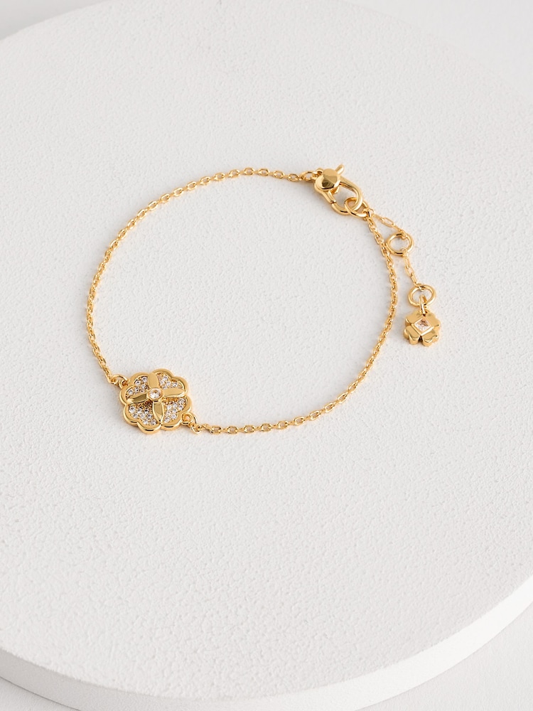 Kate Spade Gold Tone Bracelet - Image 1 of 2 Kate Spade Gold Tone Bracelet - Image 1 of 2