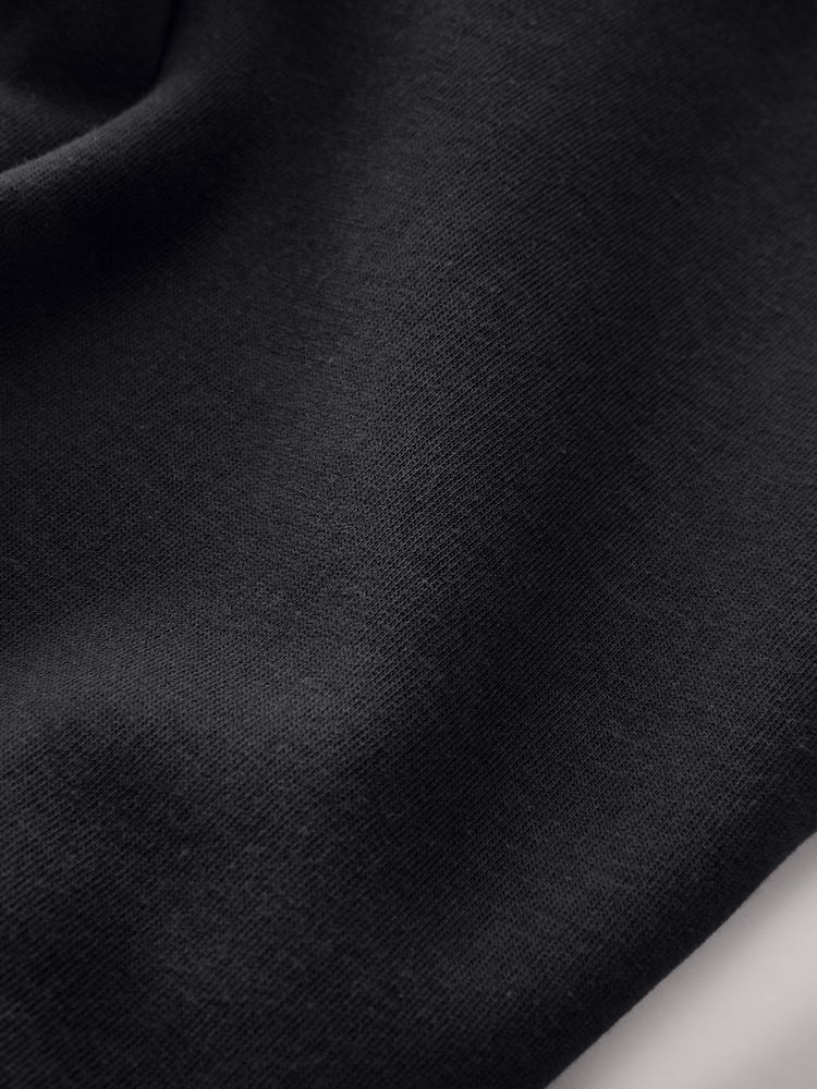 Black Cosy Fleece Lined Leggings (3-16yrs) - Image 7 of 7