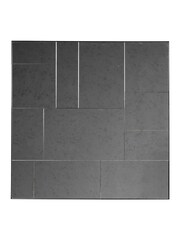 Libra Interiors Metal Black Mercia Antique Finish Mirror 100x100cm - Image 2 of 5