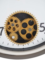 Libra Interiors Grey Flow Dial Clock 45cm - Image 6 of 6