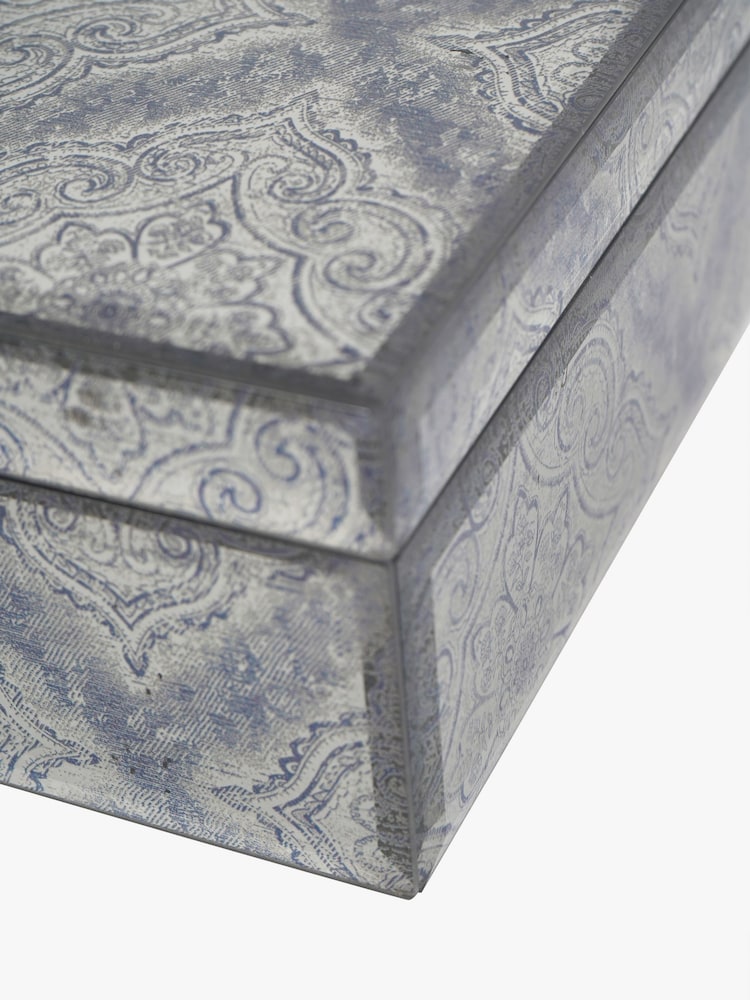 Libra Interiors Smoke Mandala Pattern Mirrored Box - Image 6 of 6
